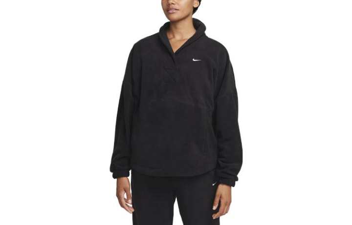 Nike Nike Therma FIT One Sweatshirts Women's Black Turtleneck Thickened Regular