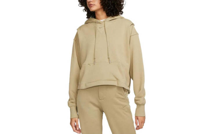 Nike Nike Sweatshirts Women's Olive Hooded Moderate Regular