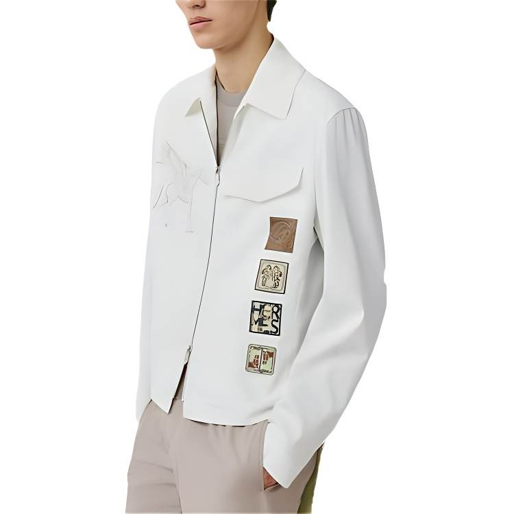 HERMES HERMES SS23 Jackets & Coats Men's White