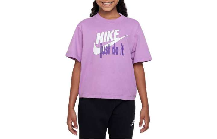 Nike Nike Kids T Shirts Crew Neck Moderate