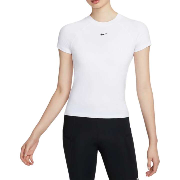 Nike Nike PRO DRI FIT Raglan Sleeve T Shirt Women's White