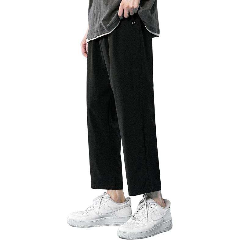 Mimx Homme Casual Pants Unisex Thin Straight Fit Pants