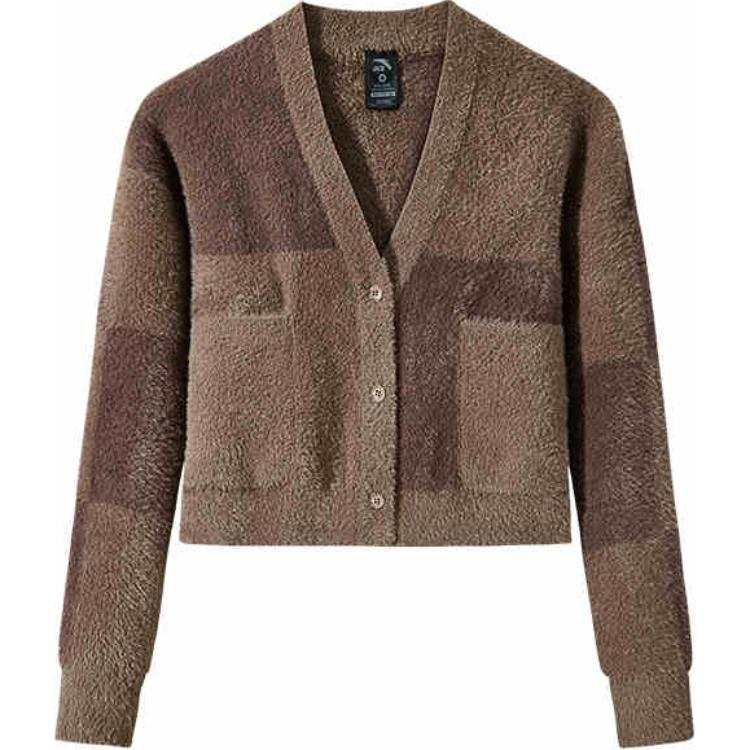 Anta x NEIXINXIAOHAI,LIANMINGKUAN Knitwear Women's Chestnut Milk Coffee