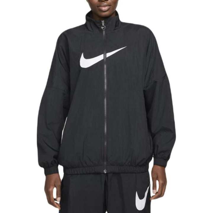 Nike Nike Swoosh logo high-neck jacket