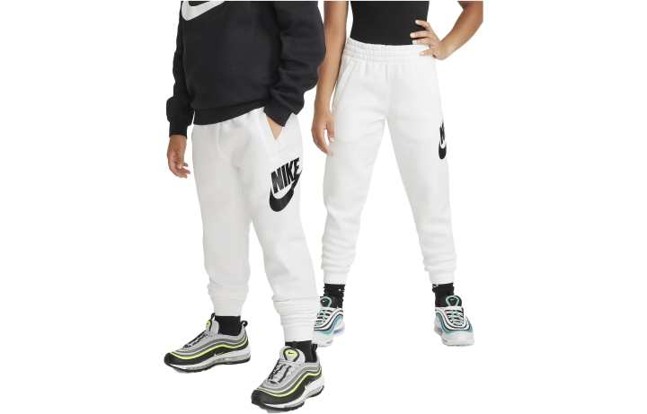 Nike Nike Knitted Sweatpants Club Fleece White Kids'