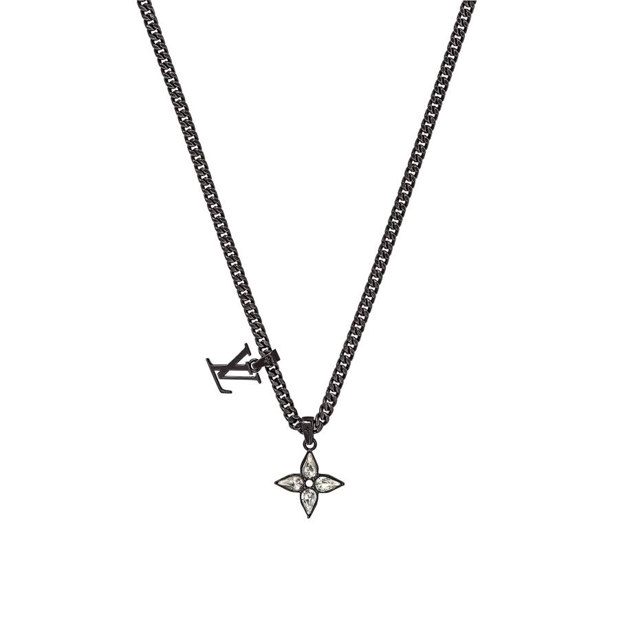LOUIS VUITTON LOUIS VUITTON Necklaces Men's Black
