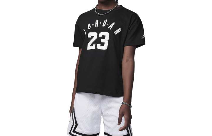 Jordan Jordan Kids T Shirts Crew Neck Moderate