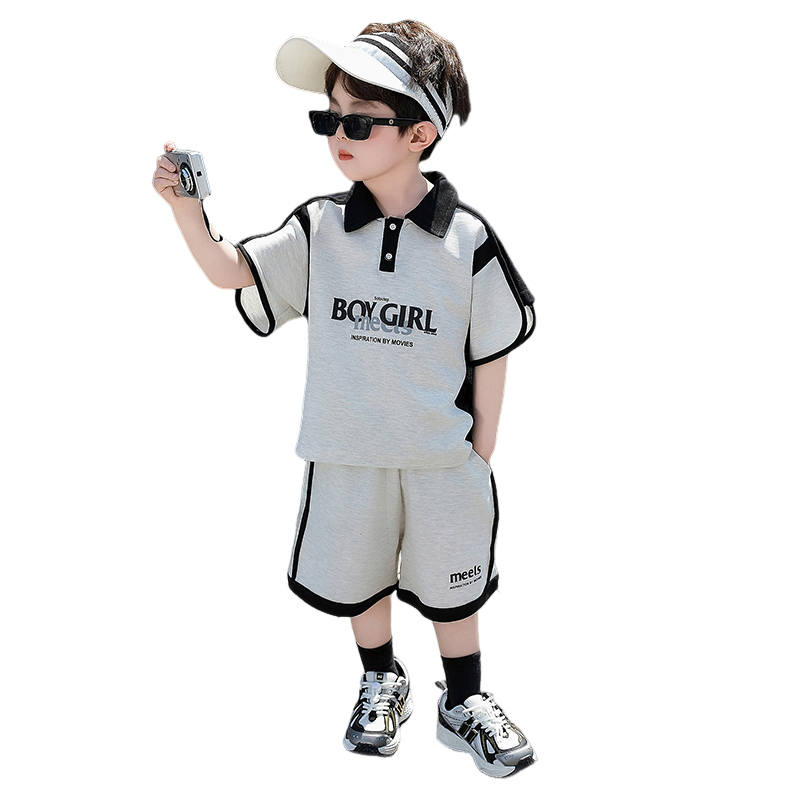 Lanza Casual Sportswear Summer 2 Piece Set Children Aged 3 7 Years Old