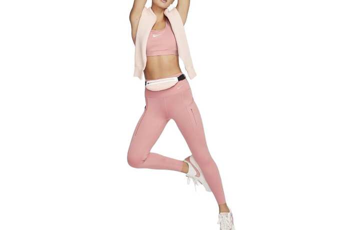 Nike Nike Leggings Women's Pink Moderate