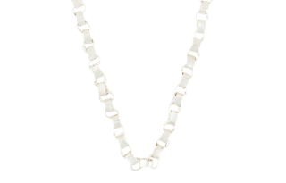 JIL SANDER Silver Necklaces Men's Silver