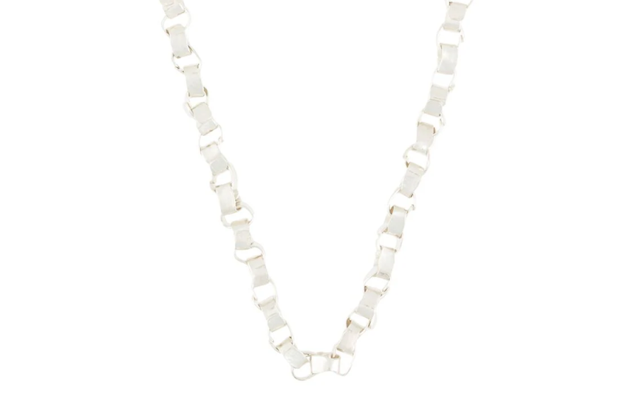 JIL SANDER Silver Necklaces Men's Silver