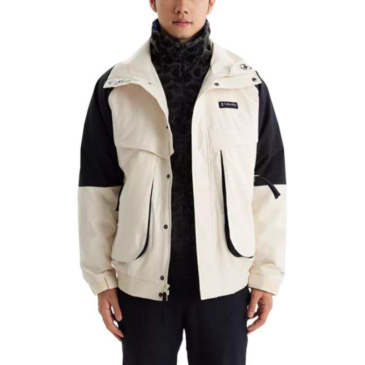 Columbia Hiking Waterproof And Warm Windbreaker Jacket Women's White