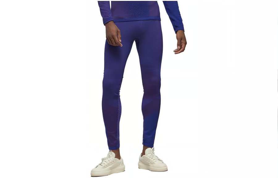Adidas Adidas Knitted Sweatpants Men's Purple Moderate Slim Fit Pants