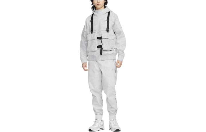 Nike Nike Jackets Men's Smoke Gray Hooded Moderate Other