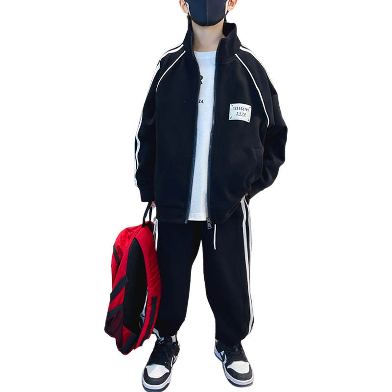Lanza Casual Sportswear Black Teenagers