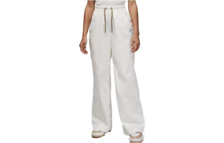 Jordan Jordan Casual Pants Women's Sail White Moderate Straight Fit Pants