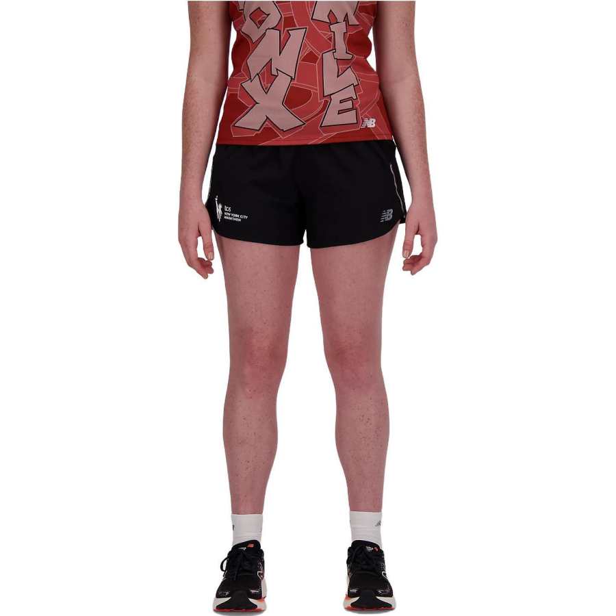New Balance New Balance Sports Shorts Women's Black Moderate Knitted Shorts