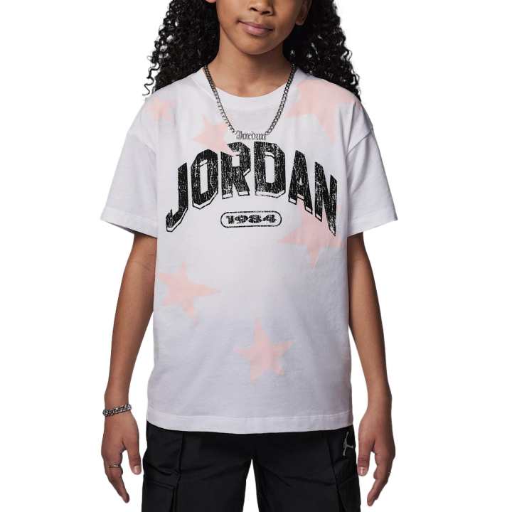 Jordan Jordan Grade School T Shirts Crew Neck Moderate