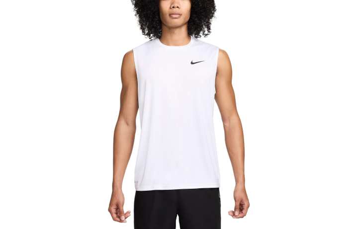 Nike Nike Essential Men's Sleeveless Hydroguard Swim Shirt Men's Swimwear Men's White