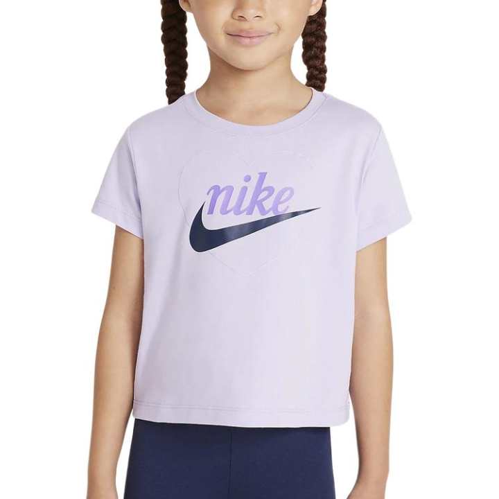 Nike Nike T Shirt Hydrangea Purple Children Aged 3 7 Years Old
