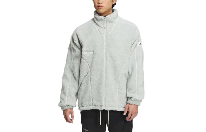 Adidas Adidas Lounge Jackets & Coats Unisex Silver Gray