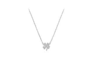 SHANGYINFU 925 Sterling Silver 999 With Zircon Alloy Necklaces Women's