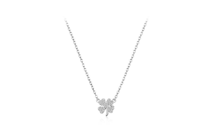 SHANGYINFU 925 Sterling Silver 999 With Zircon Alloy Necklaces Women's
