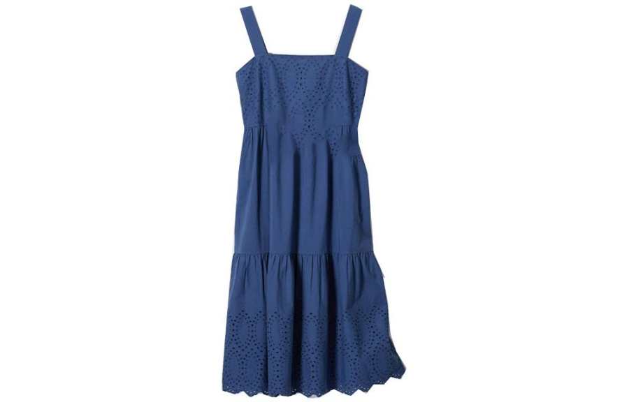 UNIQLO Slip Dress Women's Sea Blue
