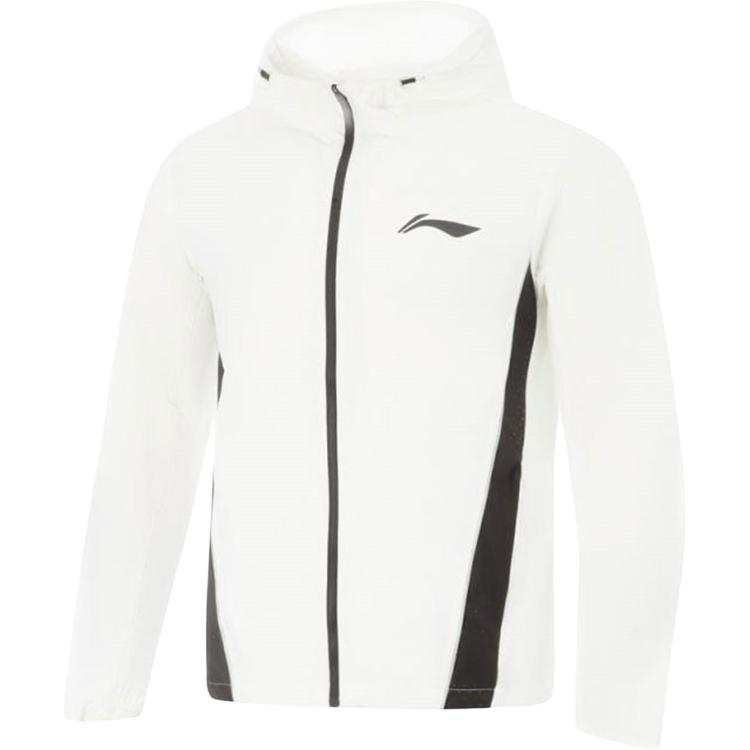 Li-Ning Li Ning Jackets Men's White Hooded Moderate Other