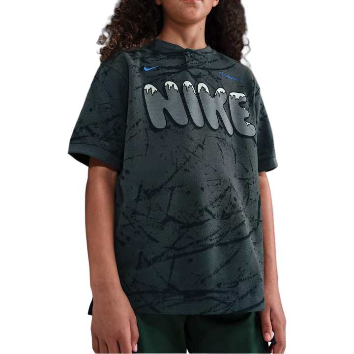 Nike Nike T Shirt Dark Smoke Gray Kids'