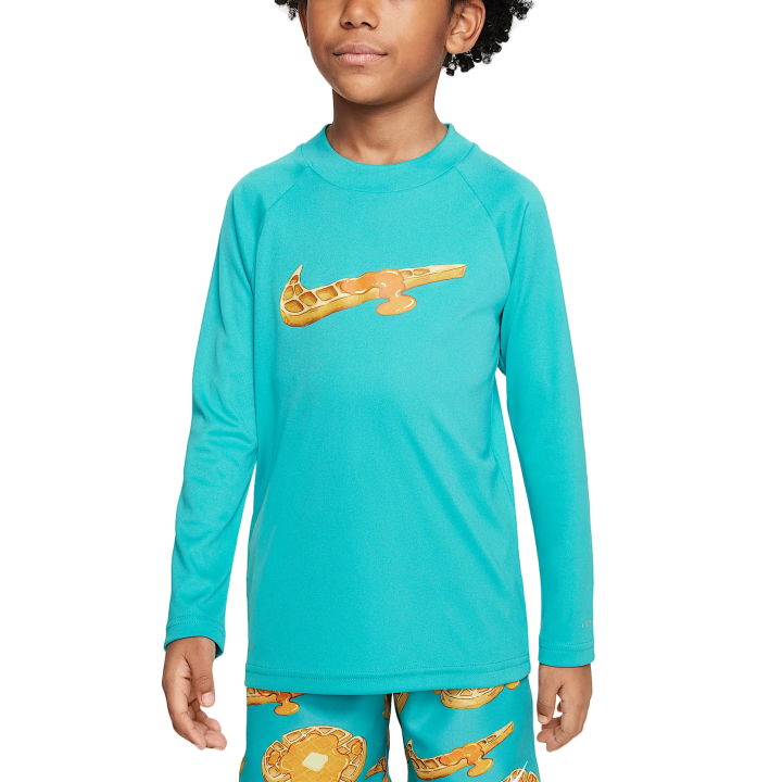 Nike Nike Dri FitSwoosh T Shirt University Blue Children Aged 3 7 Years Old