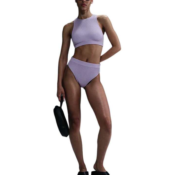 Nike Nike Swim Elevated Essential Bikini Women's Hydrangea Purple/White