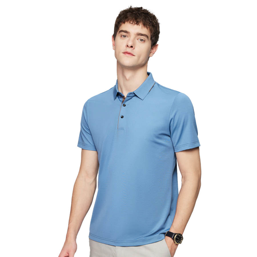 Hodo Polo Shirts Men's Polo Collar Moderate Straight Fit