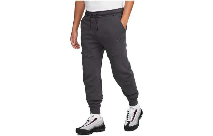 Nike Nike Knitted Sweatpants Men's Gray Moderate Cuffed Pants