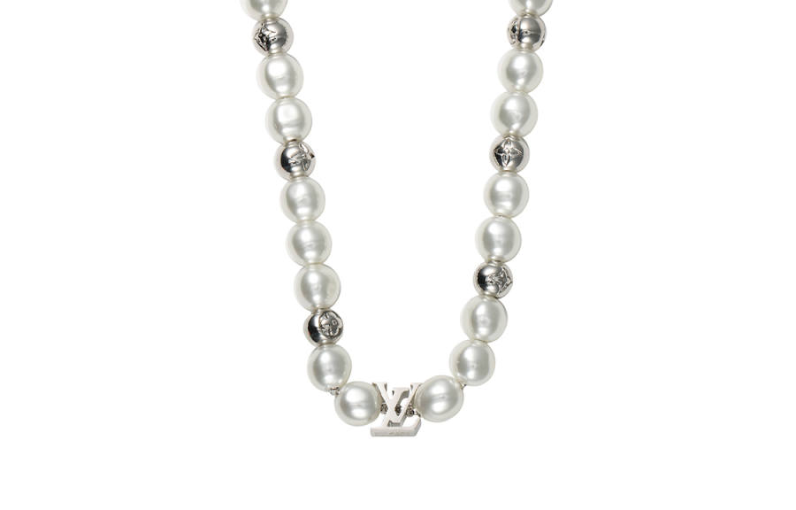 LOUIS VUITTON PEARLS Metal Pearl Necklaces Unisex