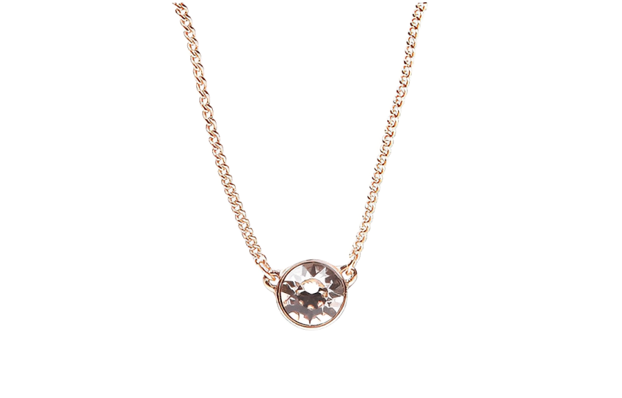 Givenchy Givenchy Alloy Swarovski Artificial Crystal Necklaces Women's Gold
