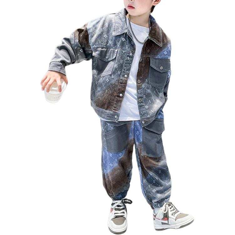 Lanza Casual Sportswear Blue Teenagers
