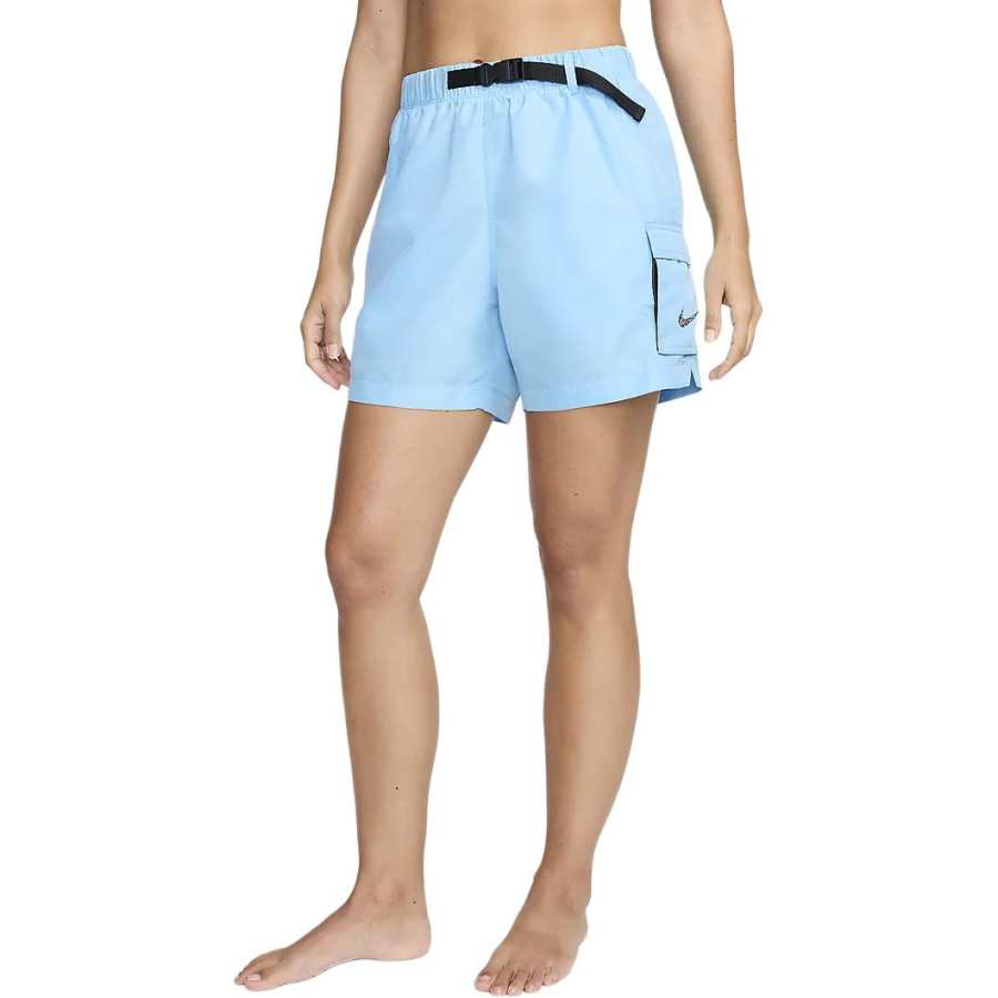 Nike Nike Swim Voyage Swimming Shorts Women's Aqua Royal Blue