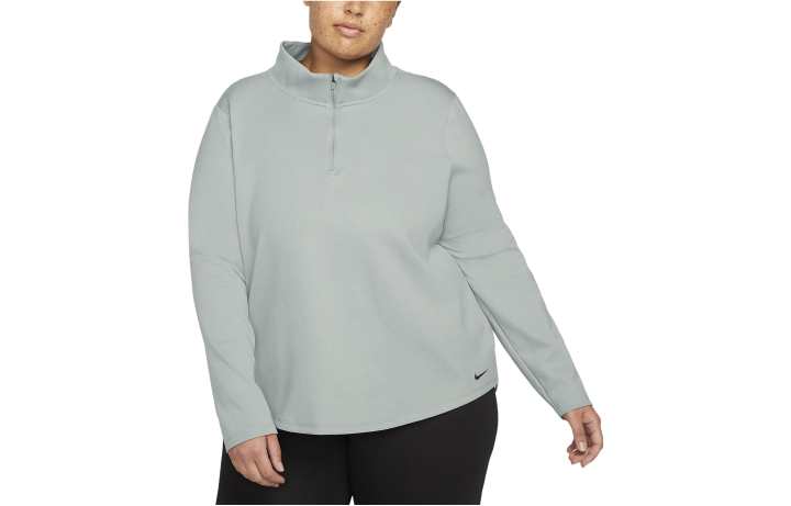 Nike Nike Sweatshirts Women's Light Blue Stand Collar Moderate Regular