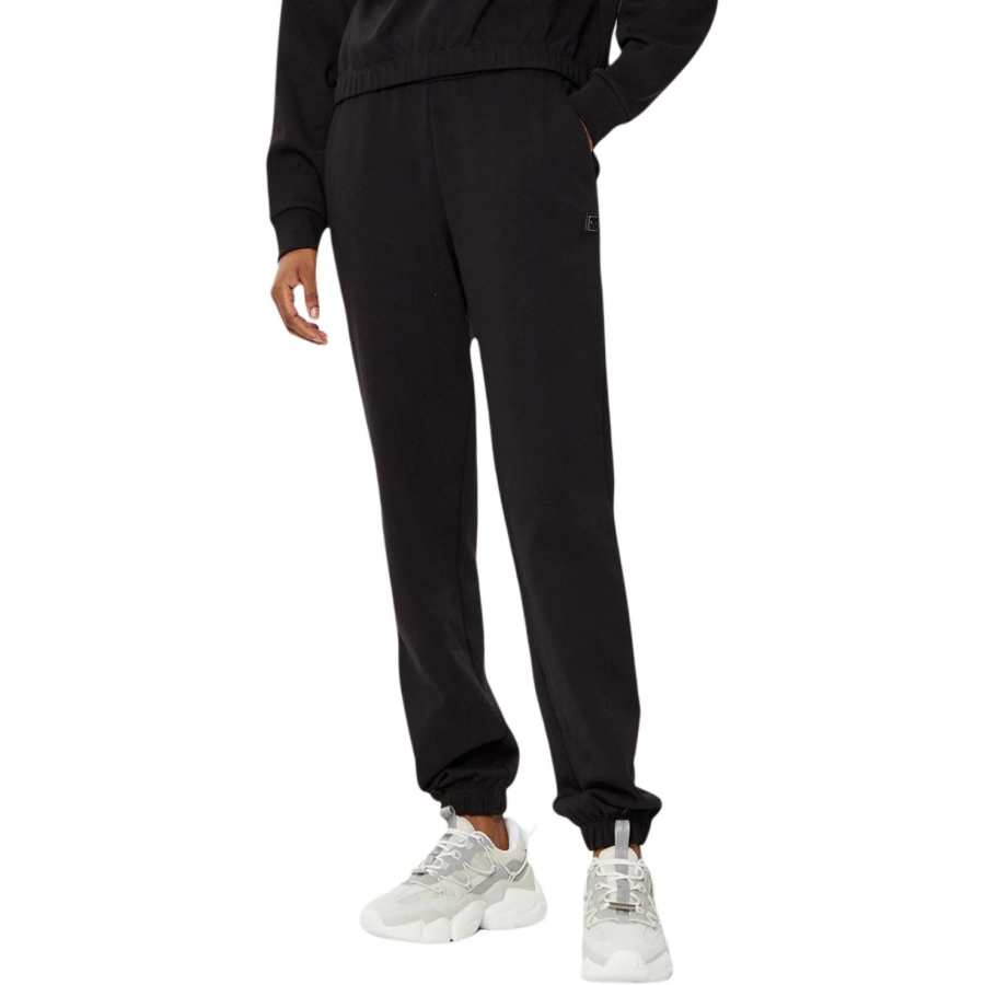 ARMANI EXCHANGE ARMANI EXCHANGEAE Knitted Sweatpants Women's Black