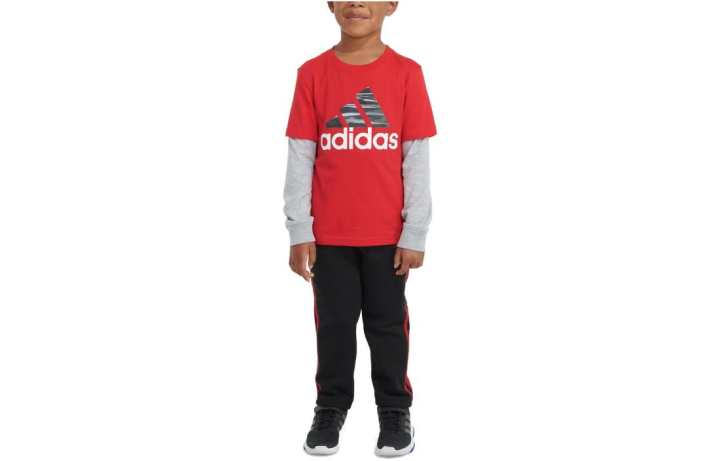 Adidas Adidas Kids Casual Sportswear Crew Neck Moderate