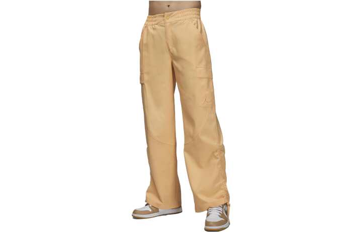 Jordan Jordan Casual Pants Women's Khaki Moderate Wide Leg Pants