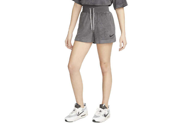Nike Nike Sports Shorts Women's Anthracite Moderate Woven Shorts