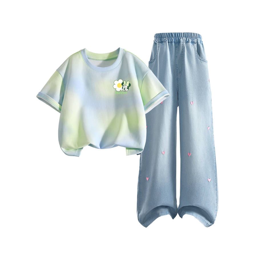 Disney Kids Casual Sportswear Crew Neck Thin