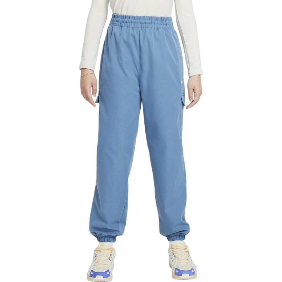 Nike Nike Knitted Sweatpants Aegean Storm/White Teenagers