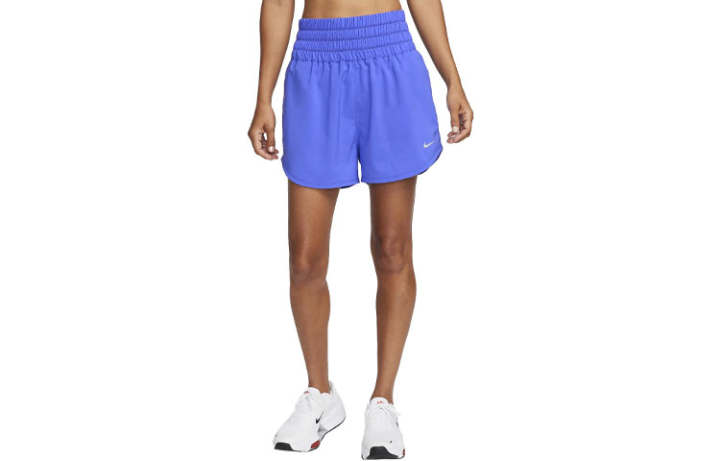 Nike Nike Sports Shorts Women's Blue Moderate Knitted Shorts