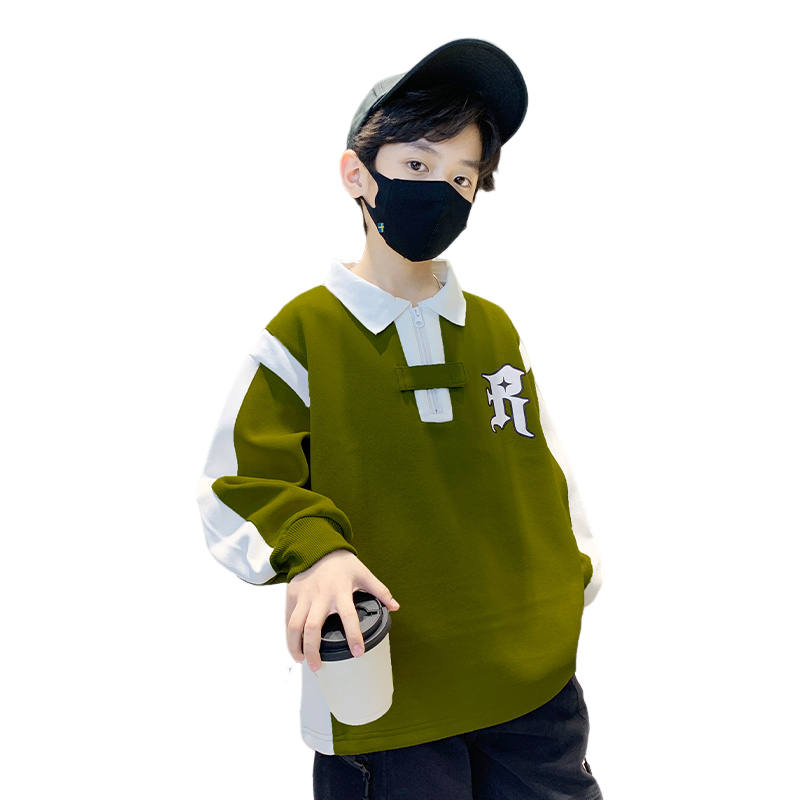 Lanza Lanza Kids Sweatshirts Lapel Moderate