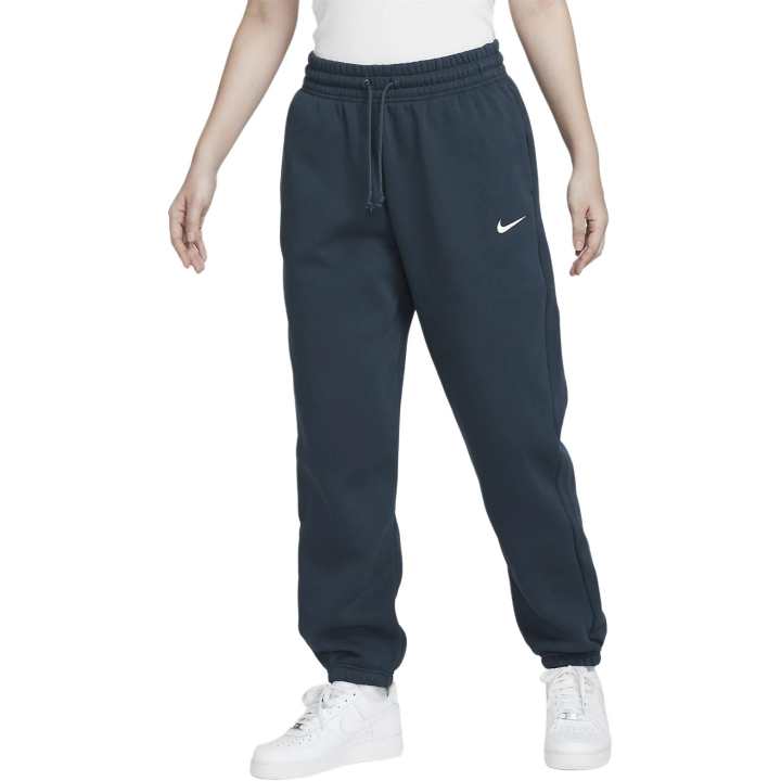 Nike Nike Sportswear Phoenix Fleece Brand Logo, Solid Color, Lace Up, Fleece Lined Knitted Sweatpants Women's