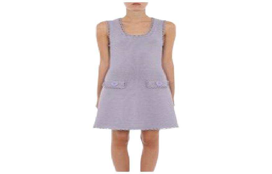 MOSCHINO Sleeveless Dress Women's Purple