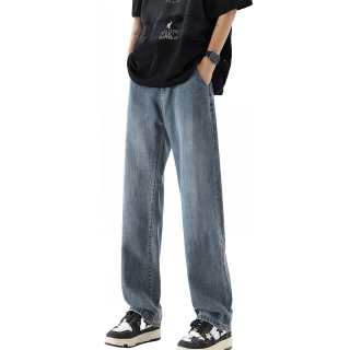 Mulinsen Jeans Unisex Thin Straight Fit Pants